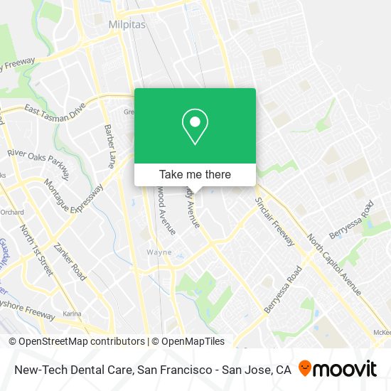 Mapa de New-Tech Dental Care