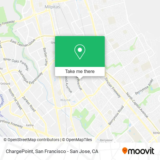 ChargePoint map