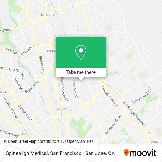Spinealign Medical map