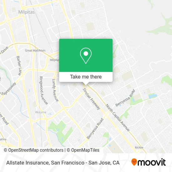 Allstate Insurance map