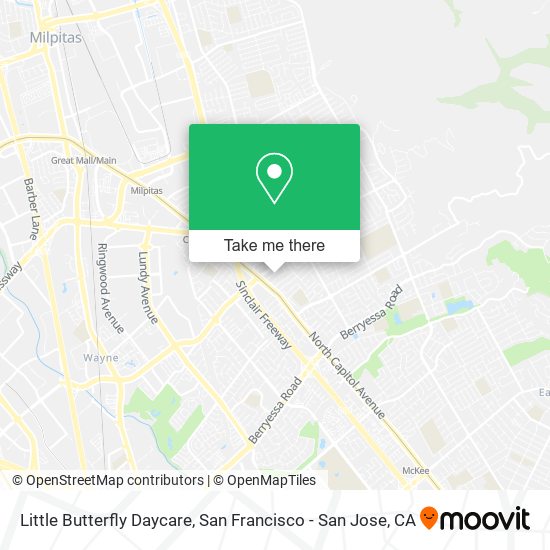 Mapa de Little Butterfly Daycare
