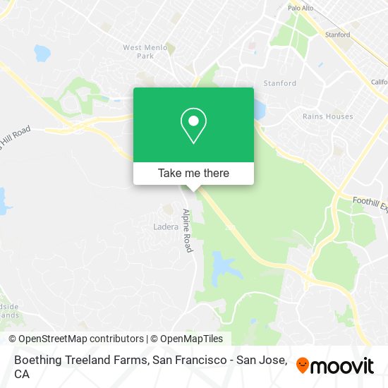 Mapa de Boething Treeland Farms