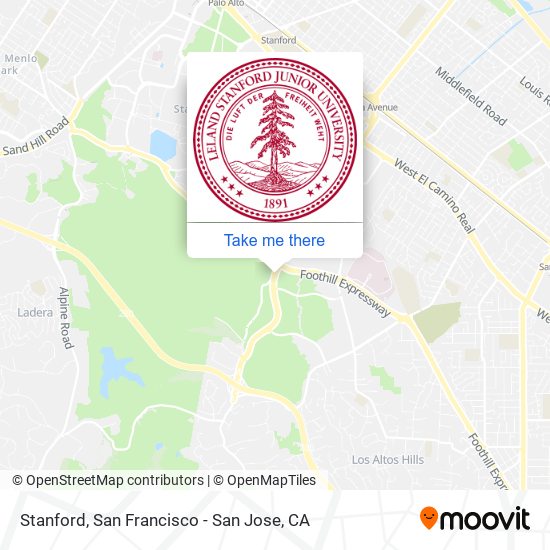 Stanford map