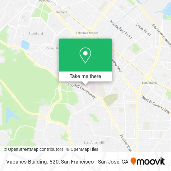 Mapa de Vapahcs Building. 520