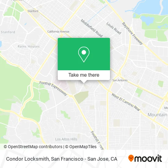 Condor Locksmith map