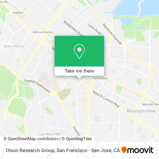 Olson Research Group map