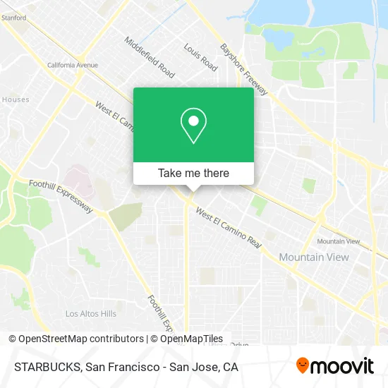 Mapa de STARBUCKS