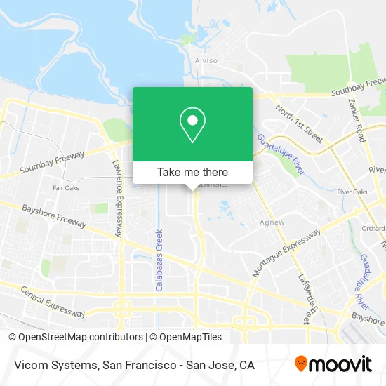 Mapa de Vicom Systems