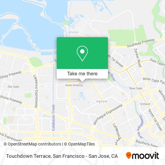 Touchdown Terrace map