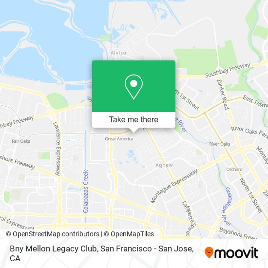 Bny Mellon Legacy Club map
