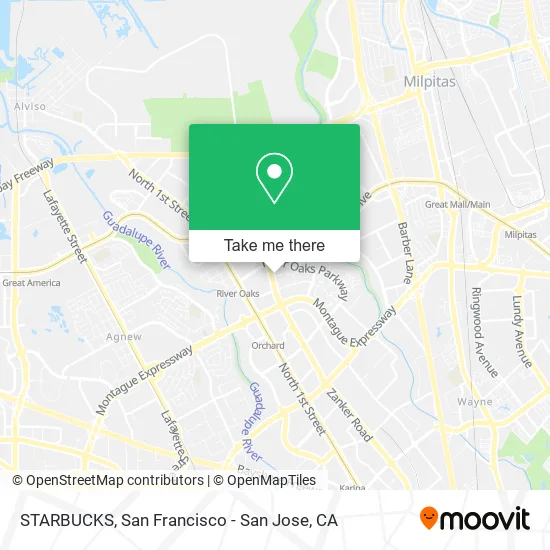 Mapa de STARBUCKS