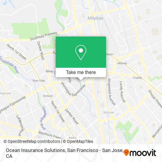Ocean Insurance Solutions map