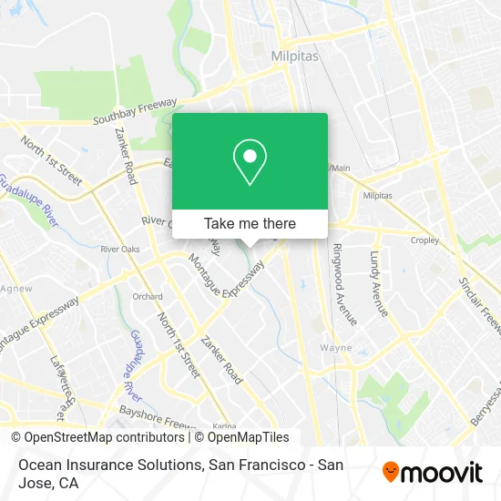 Ocean Insurance Solutions map
