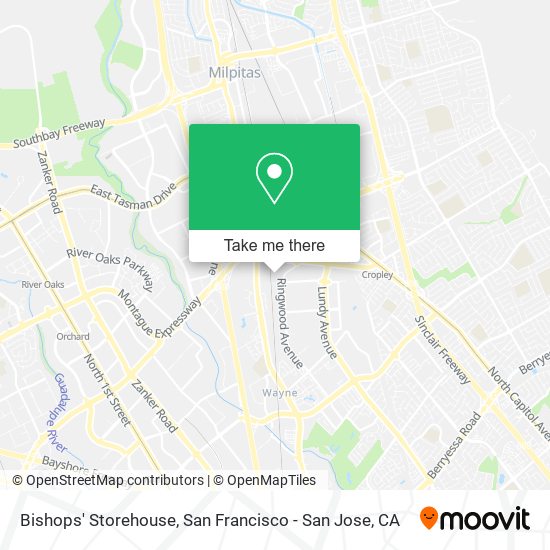 Mapa de Bishops' Storehouse