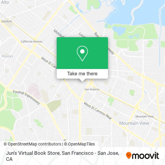 Jun's Virtual Book Store map