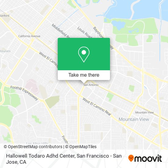 Mapa de Hallowell Todaro Adhd Center