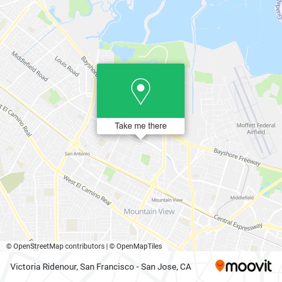 Victoria Ridenour map