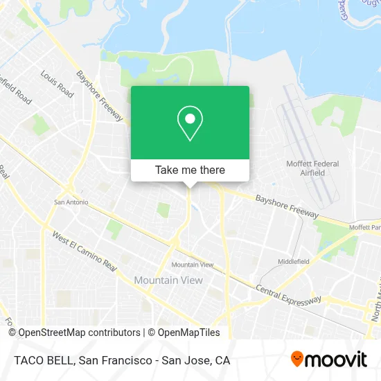 TACO BELL map