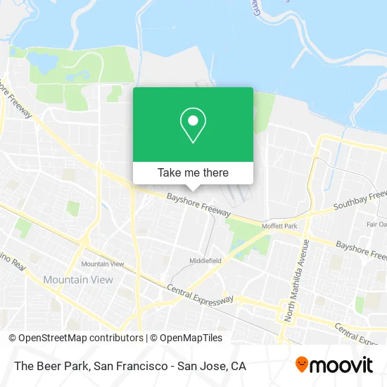 The Beer Park map