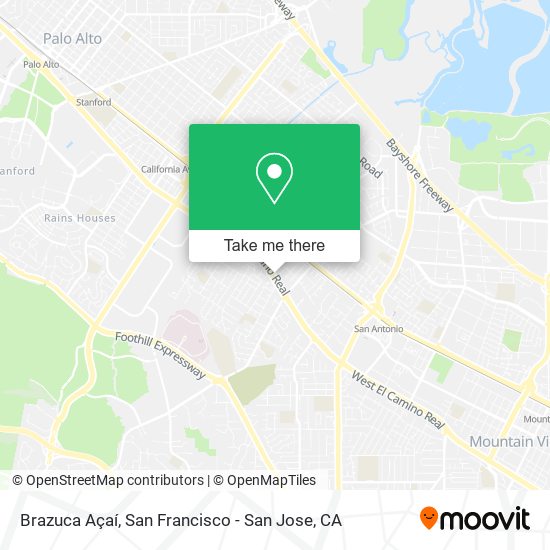 Brazuca Açaí map