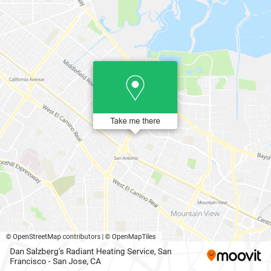 Mapa de Dan Salzberg's Radiant Heating Service