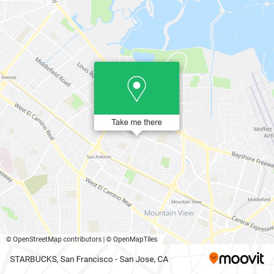 STARBUCKS map