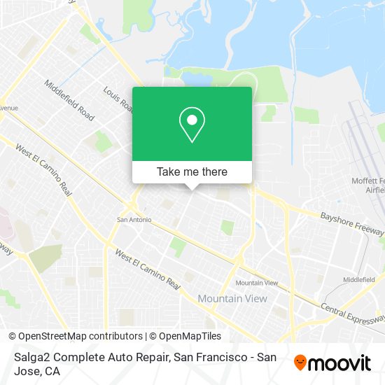 Mapa de Salga2 Complete Auto Repair