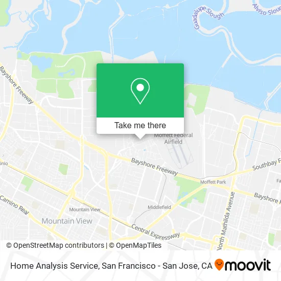 Mapa de Home Analysis Service