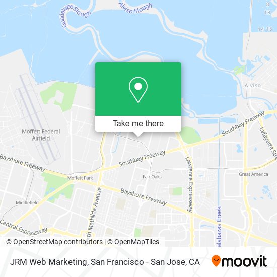 JRM Web Marketing map