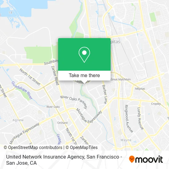 United Network Insurance Agency map