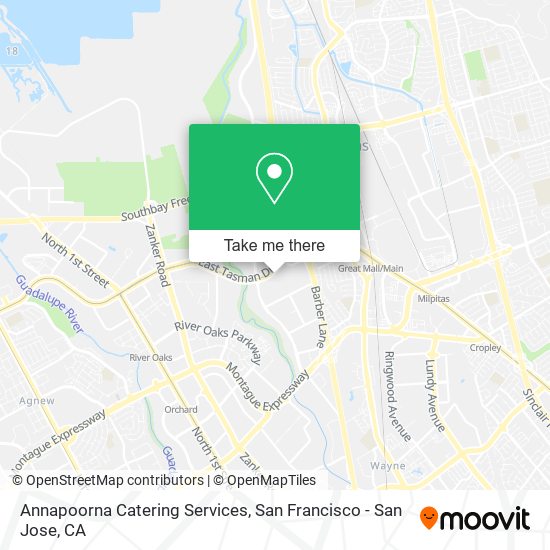 Mapa de Annapoorna Catering Services