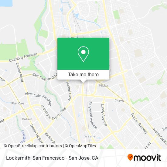 Locksmith map