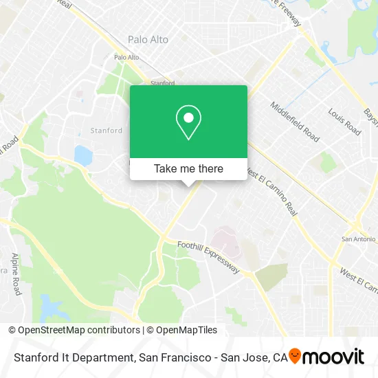 Mapa de Stanford It Department