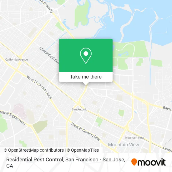 Mapa de Residential Pest Control