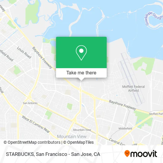 STARBUCKS map