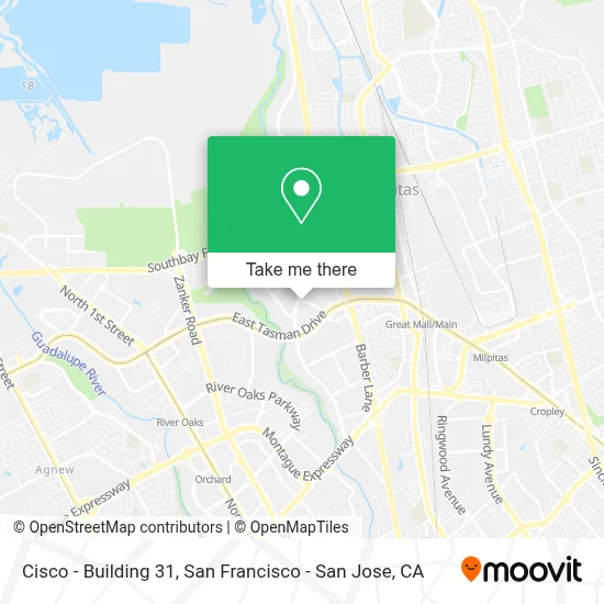Cisco - Building 31 map