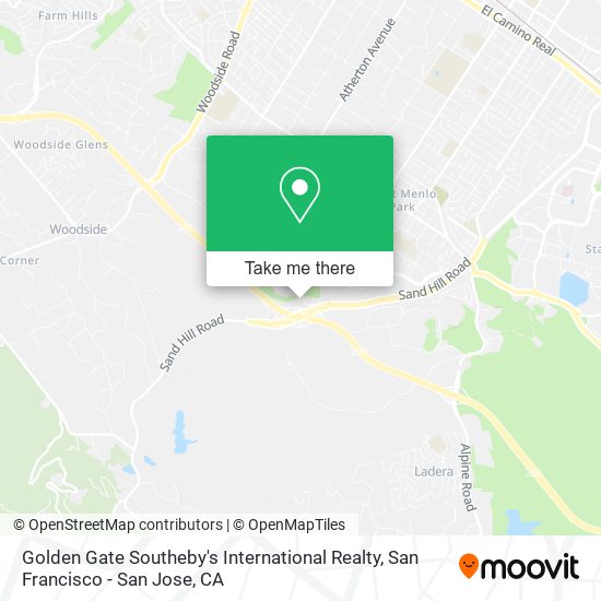 Golden Gate Southeby's International Realty map