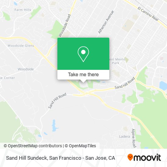 Sand Hill Sundeck map