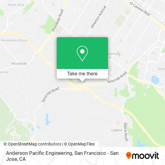 Mapa de Anderson Pacific Engineering
