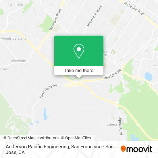 Anderson Pacific Engineering map