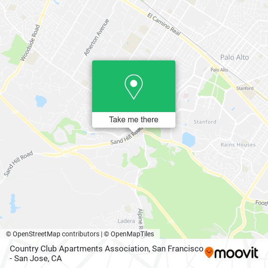 Mapa de Country Club Apartments Association