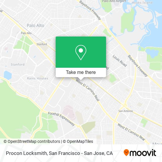 Procon Locksmith map