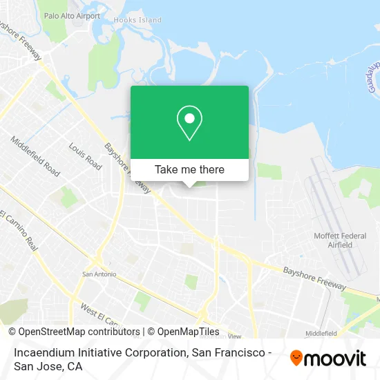 Incaendium Initiative Corporation map