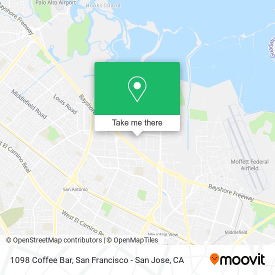 Mapa de 1098 Coffee Bar