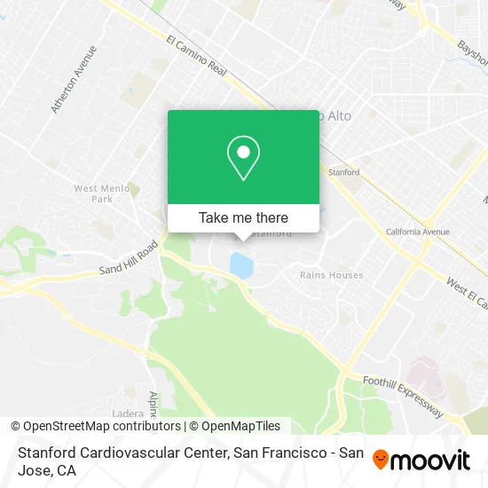Mapa de Stanford Cardiovascular Center