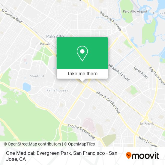 One Medical: Evergreen Park map