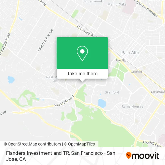 Flanders Investment and TR map