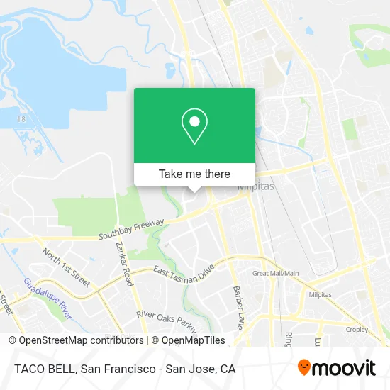 TACO BELL map