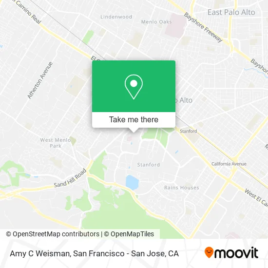 Mapa de Amy C Weisman