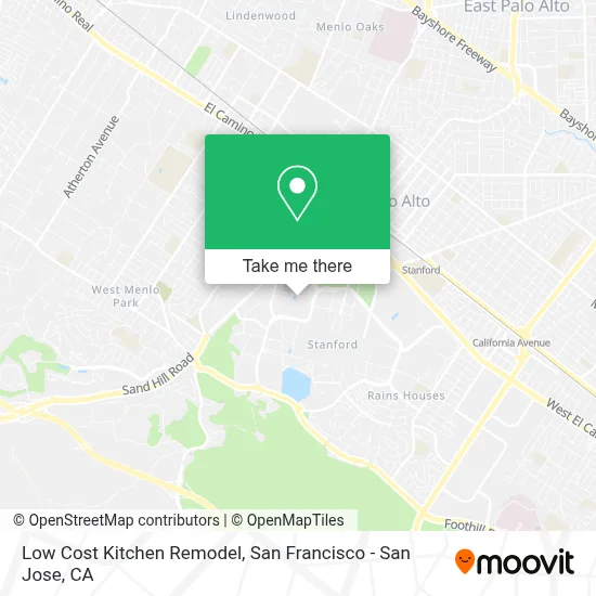 Low Cost Kitchen Remodel map
